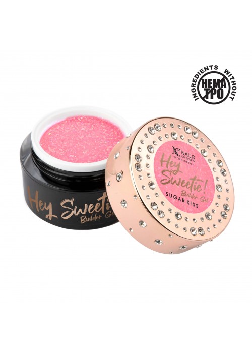 NC NAILS HEY SWEETIE ! BUILDER GEL SUGAR KISS 15GR