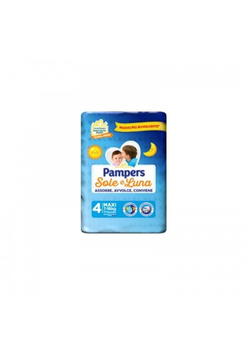 PAMPERS SOLE LUNA ΠΑΝΕΣ N.4 7-18KG 17T