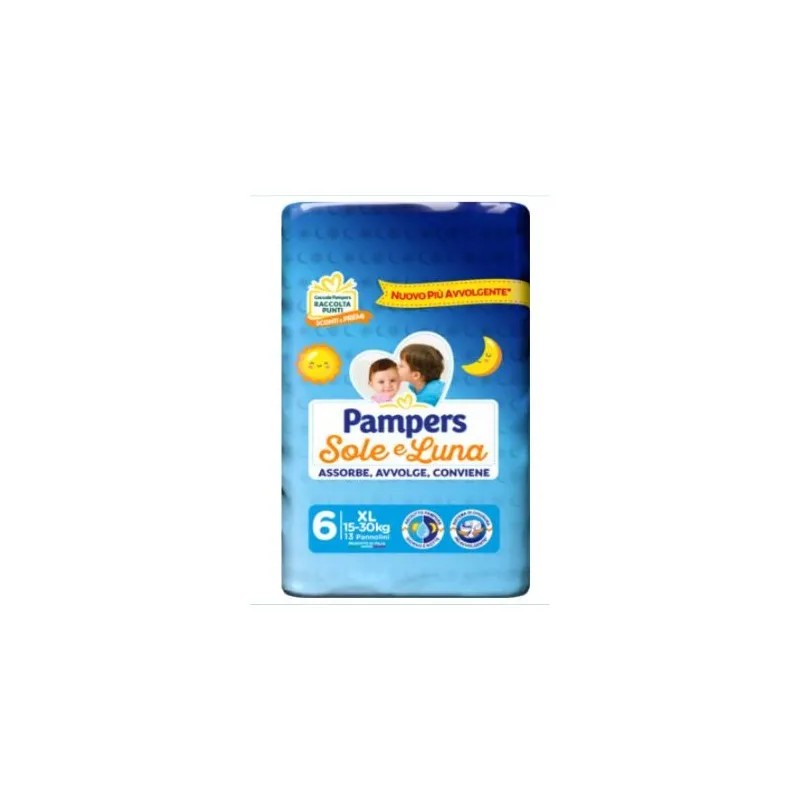 PAMPERS SOLE LUNA ΠΑΝΕΣ N.6 15-30KG