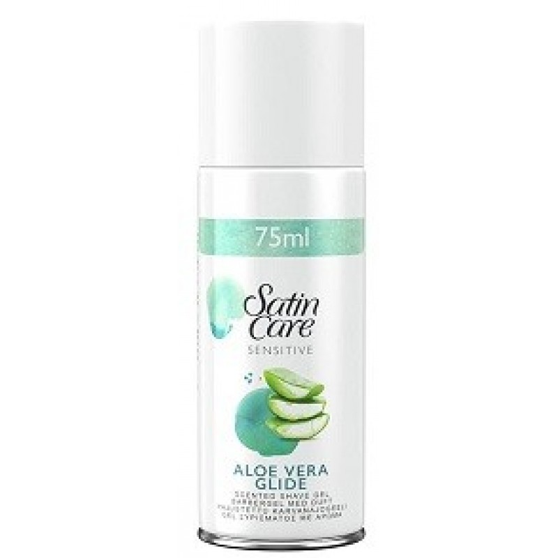 GILLETTE SATIN CARE  SENSITIVE GEL 75ML