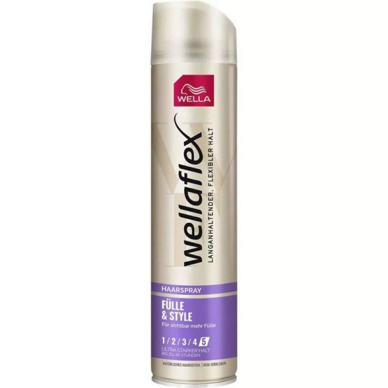 WELLAFLEX ΛΑΚ 250ML FULL & STYLE N.5