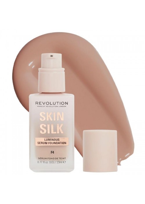 REVOLUTION SKIN SILK SERUM FOUNDATION F4