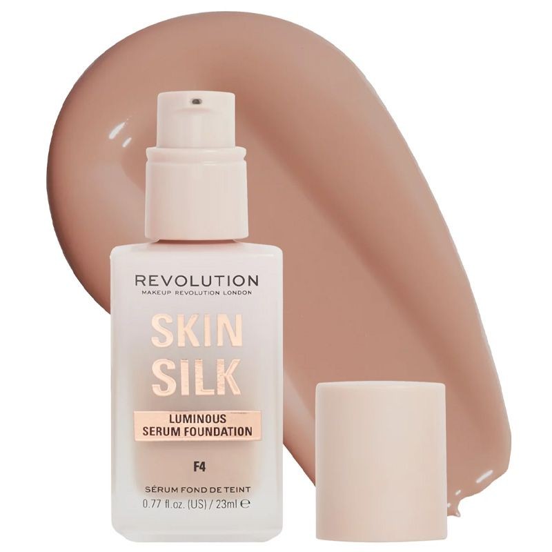 REVOLUTION SKIN SILK SERUM FOUNDATION F4