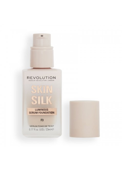 REVOLUTION SKIN SILK SERUM FOUNDATION F3 23ML