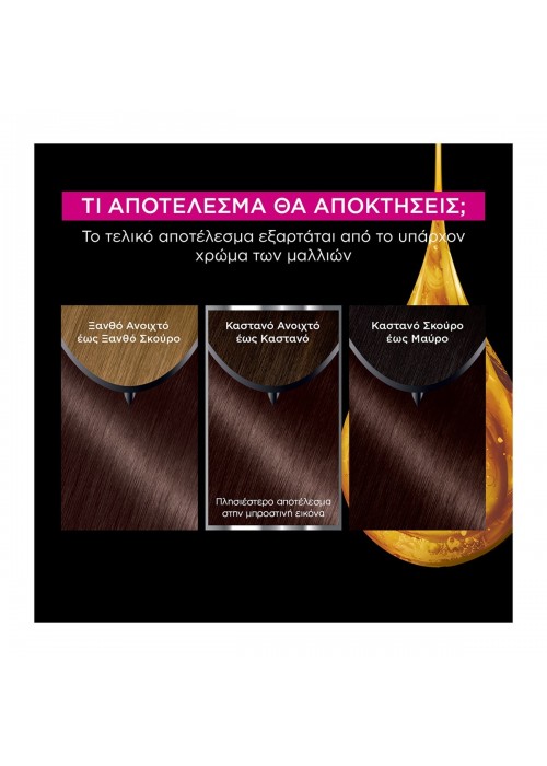 GARNIER OLIA COLOR AMMONIA FREE N.4.15 ΠΑΓΩΜΕΝΟ ΣΟΚΟΛΑΤΙ 60GR