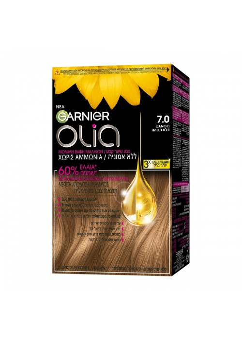 GARNIER OLIA COLOR AMMONIA FREE N.7.0 BLOND 60GR
