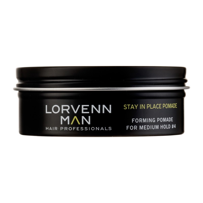 LORVENN STAY IN PLACE POMADE MEDIUM HOLD #4  80ML