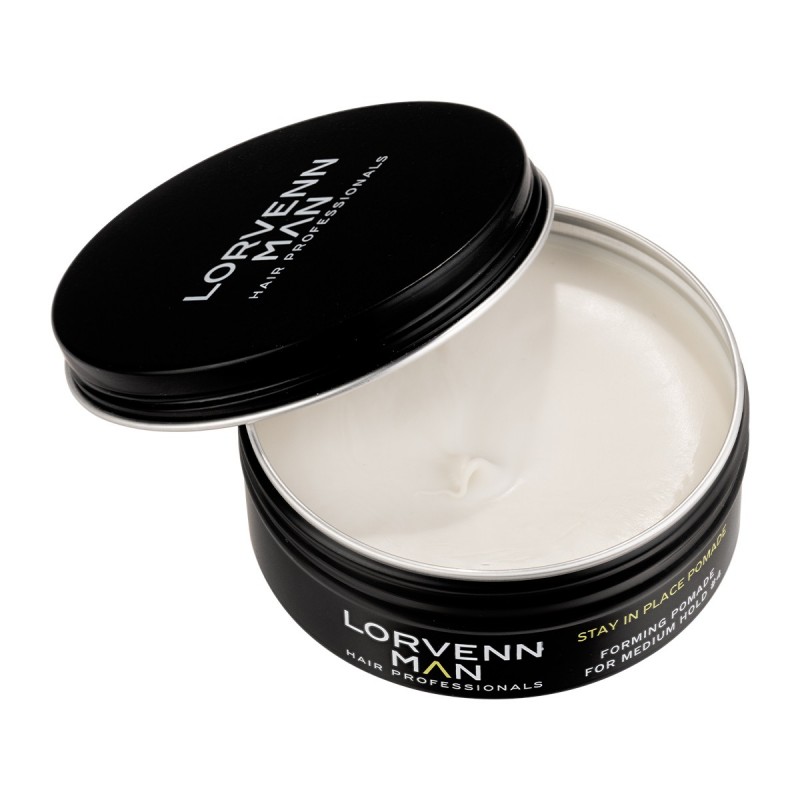 LORVENN STAY IN PLACE POMADE MEDIUM HOLD #4  80ML