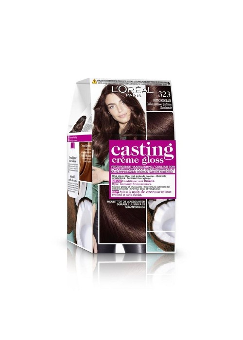 LOREAL CASTING CREME GLOSS N.323 ΣΙΡΟΠΙ ΣΟΚΟΛΑΤΑ