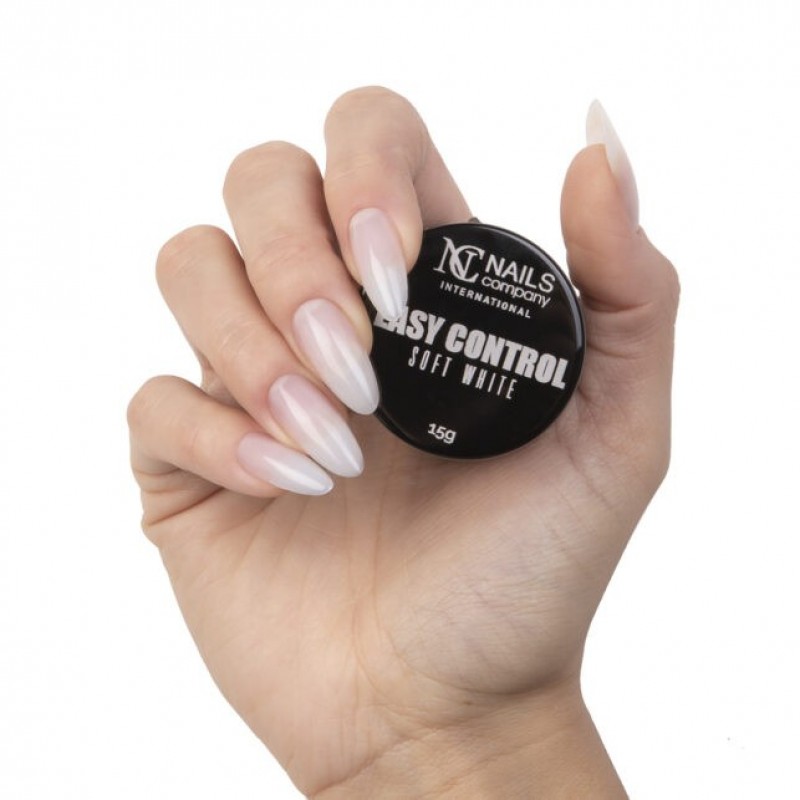 NC NAILS GEL EASY CONTROL SOFT WHITE 15GR