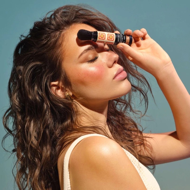 ARTDECO BRONZING LOOSE POWDER WITH BRUSH