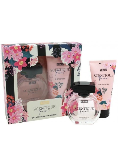 SCENTIQUE FIORI SET EDP 50ML- SHOWER GEL 100ML