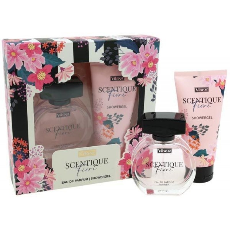 SCENTIQUE FIORI SET EDP 50ML- SHOWER GEL 100ML