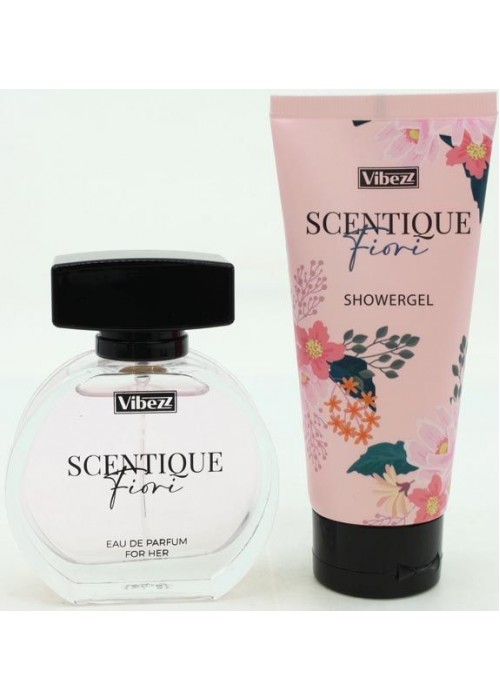 SCENTIQUE FIORI SET EDP 50ML- SHOWER GEL 100ML