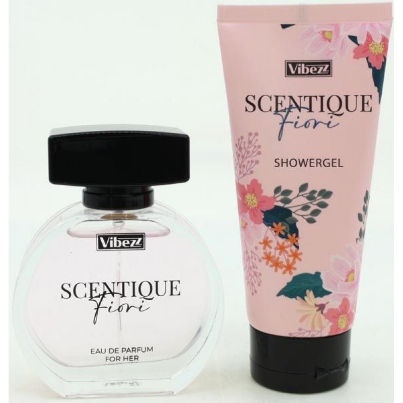 SCENTIQUE FIORI SET EDP 50ML- SHOWER GEL 100ML