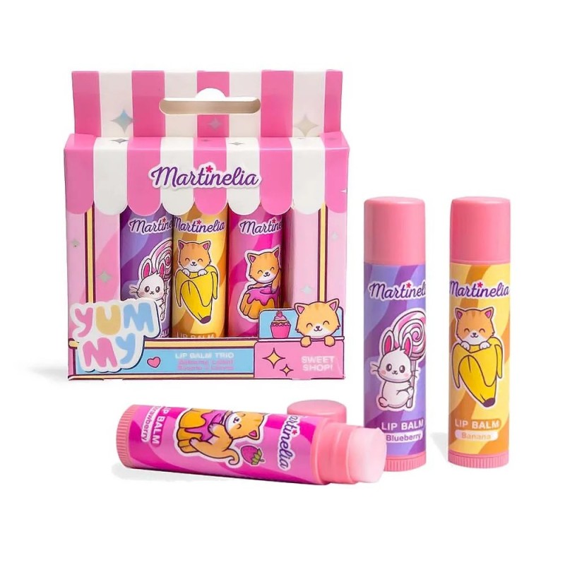 MARINELIA YUMMY LIP BALM TRIO