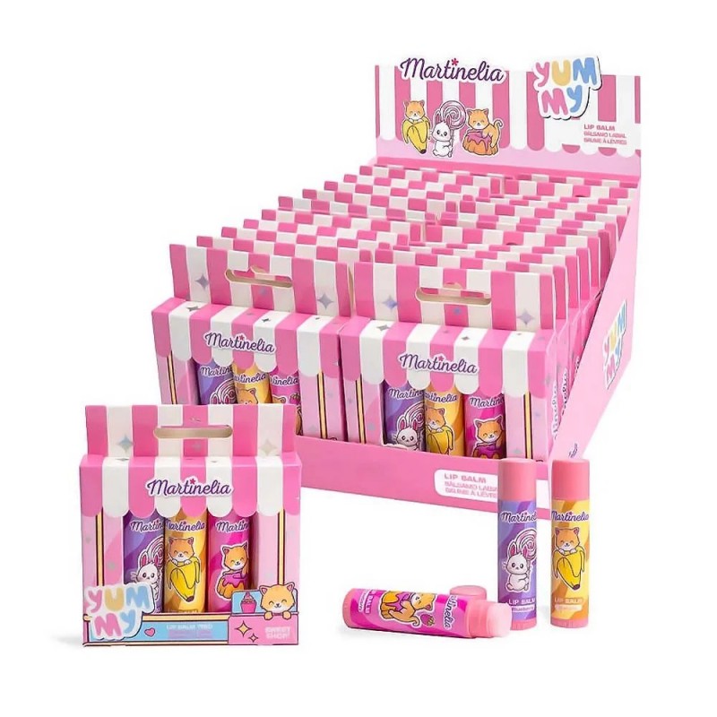 MARINELIA YUMMY LIP BALM TRIO