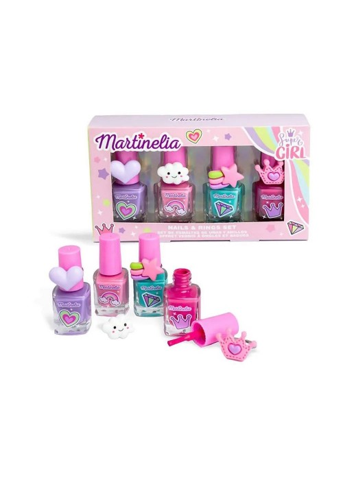 MARINELIA SUPER GIRL NAILS RINGS SET
