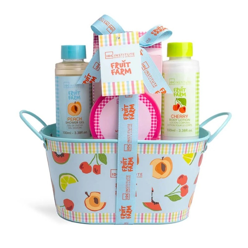IDC FRUIT FARM SET SHOWER GEL- BODY LOTION-HAND CREAM
