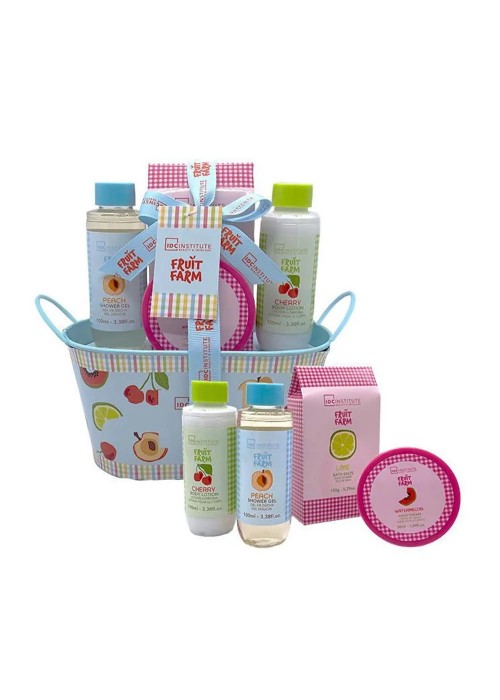 IDC FRUIT FARM SET SHOWER GEL- BODY LOTION-HAND CREAM