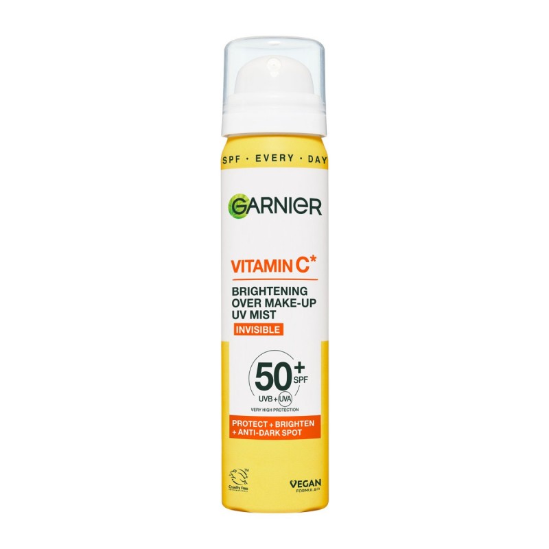 GARNIER VITAMIN C SPRAY OVER MAKE UP UV MIST 75ML