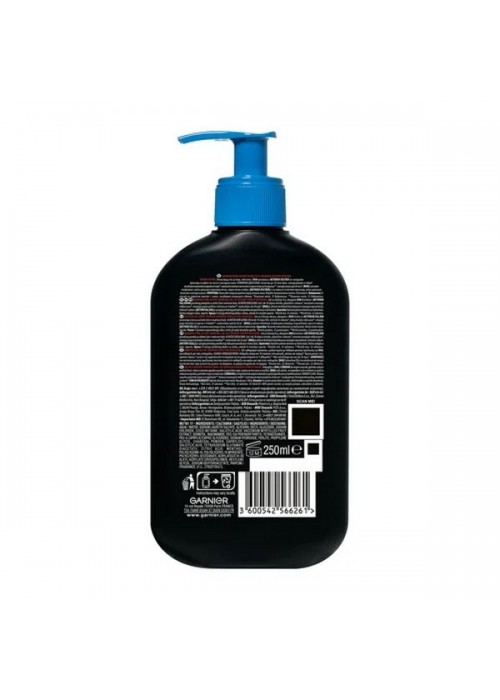 GARNIER CHARCOAL CLEANSING GEL 250ML