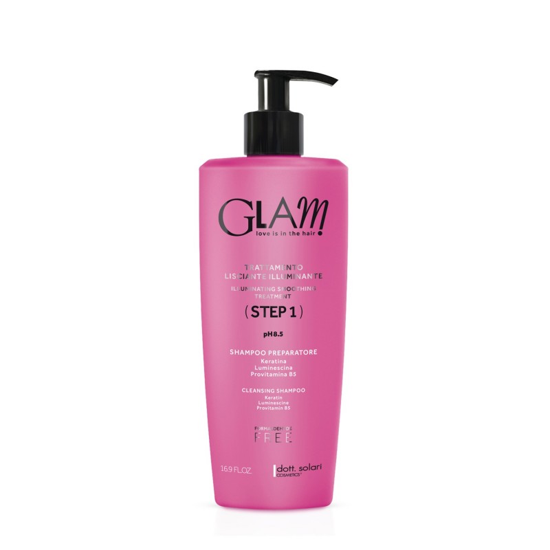 GLAM SHAMPOO CLEANSING PRO-TREAT (STEP 1)500ML