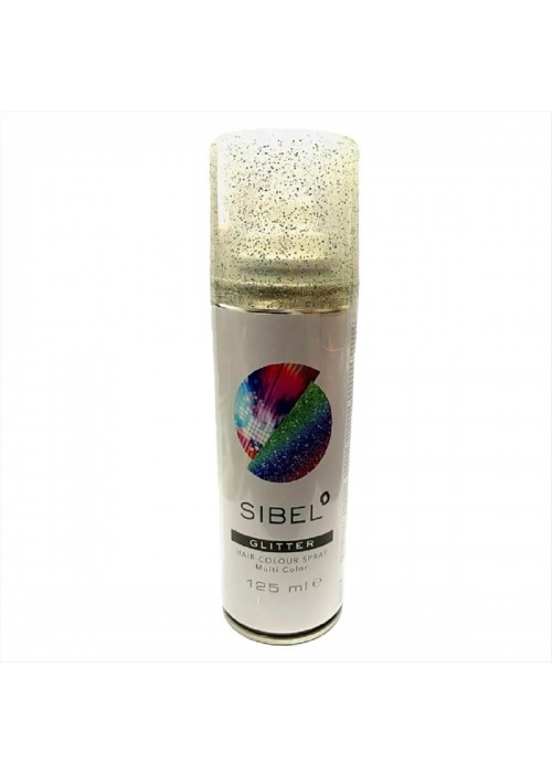 SIBEL GLITTER SPRAY MULTI COLOR125ML