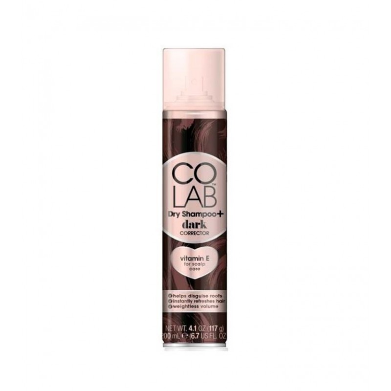 COLAB ΞΗΡΟ ΣΑΜΠΟΥΑΝ ΚΑΣΤΑΝΟ ΣΚΟΥΡΟ 200ML