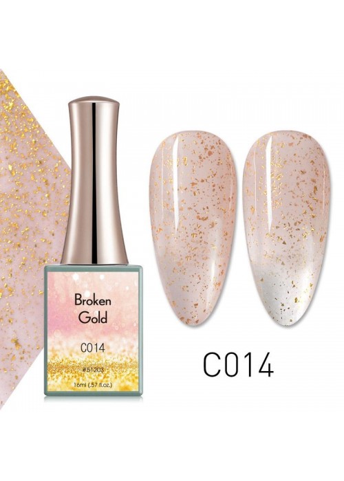CANNI BROKEN GOLD GEL POLISH C014 16ML