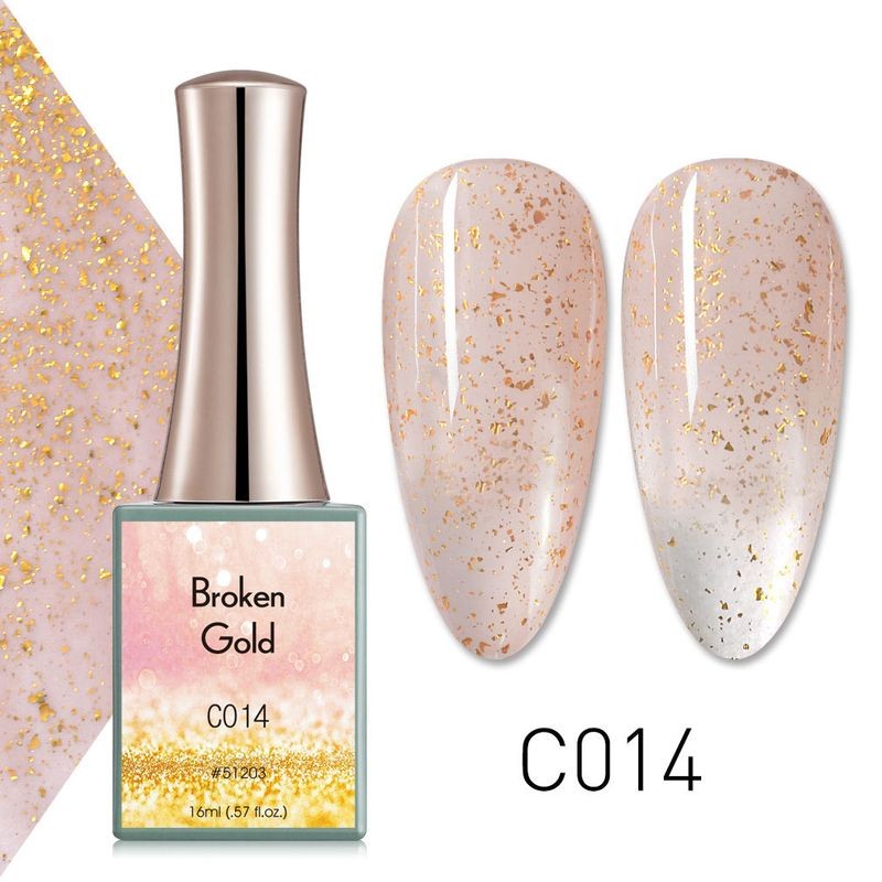CANNI BROKEN GOLD GEL POLISH C014 16ML