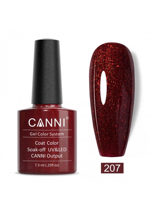 CANNI HYBRID NAIL COLOR N.207 7.3ML