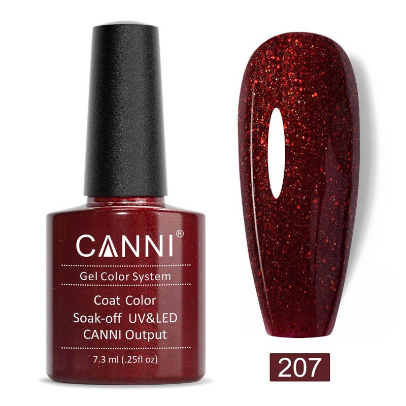 CANNI HYBRID NAIL COLOR N.207 7.3ML