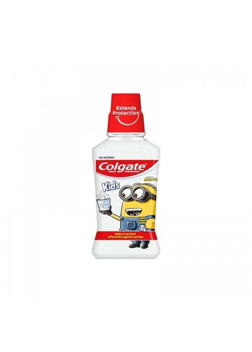 COLGATE MINIONS ΣΤΟΜΑΤΙΚΟ ΔΙΑΛΥΜΑ ΓΙΑ ΠΑΙΔΙΑ (6-12)  MINIONS 250ΜL