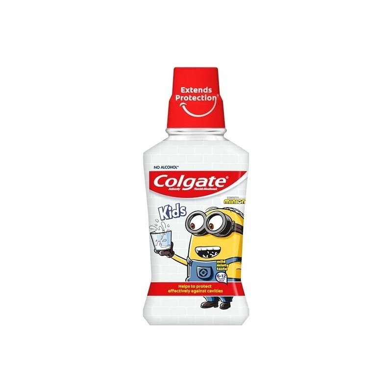 COLGATE MOUTHWASH FOR KIDS (6-12) MINIONS 250ΜL