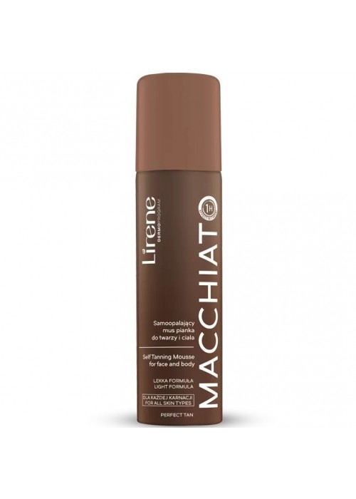 LIRENE SELF-TANNING MOUSSE FACE AND BODY MACCHIATO 150ML