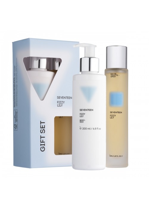SEVENTEEN SET FIZZY LILY EDT 50ML - BODY LOTION 200ML