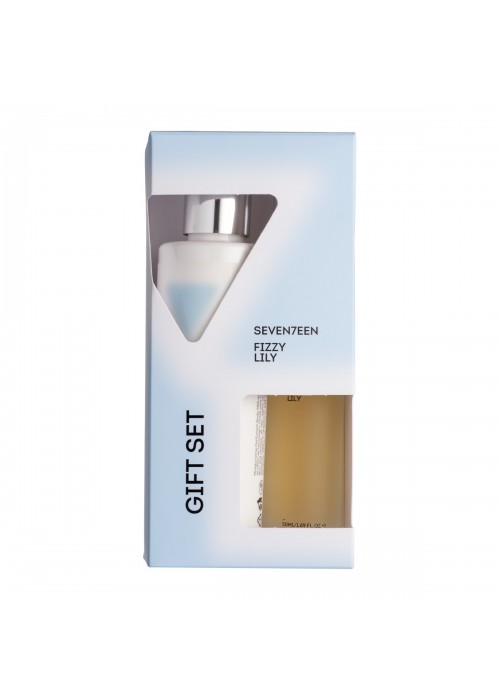 SEVENTEEN SET FIZZY LILY EDT 50ML - BODY LOTION 200ML