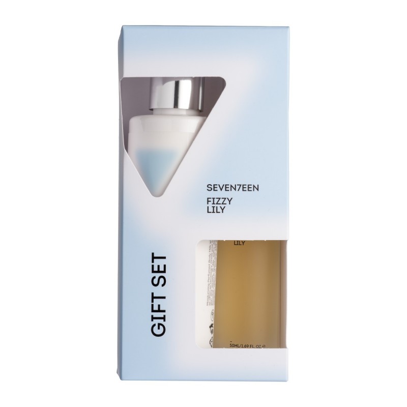 SEVENTEEN SET FIZZY LILY EDT 50ML - BODY LOTION 200ML
