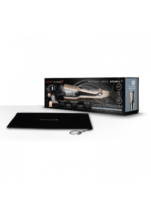 DEMELISS SAINT ALGUE TITANIUM GOLD DIGITAL STEAM STRAIGHTENER 230oC