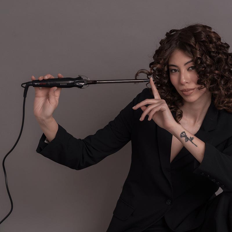 GAMA SALON CURL 9 ΨΑΛΙΔΙ ΓΙΑ ΜΠΟΥΚΛΕΣ