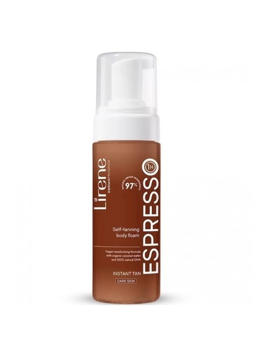 LIRENE SELF-TANNING BODY FOAM ESPRESSO 150ML