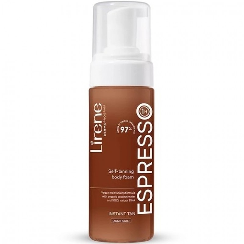 LIRENE SELF-TANNING BODY FOAM ESPRESSO 150ML