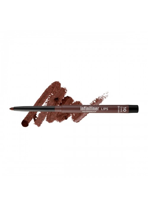 MON REVE INFINILINER LIPS WATERPROOF N.10 DARK BROWN