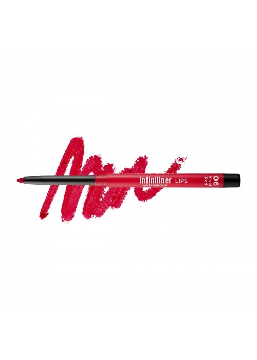 MON REVE INFINILINER LIPS WATERPROOF N.6 VIVID RED