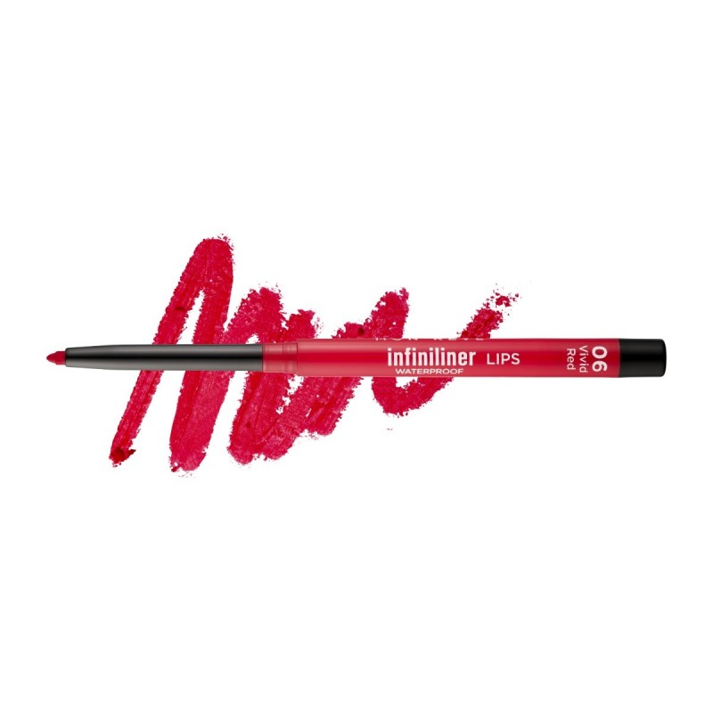 MON REVE INFINILINER LIPS WATERPROOF N.6 VIVID RED