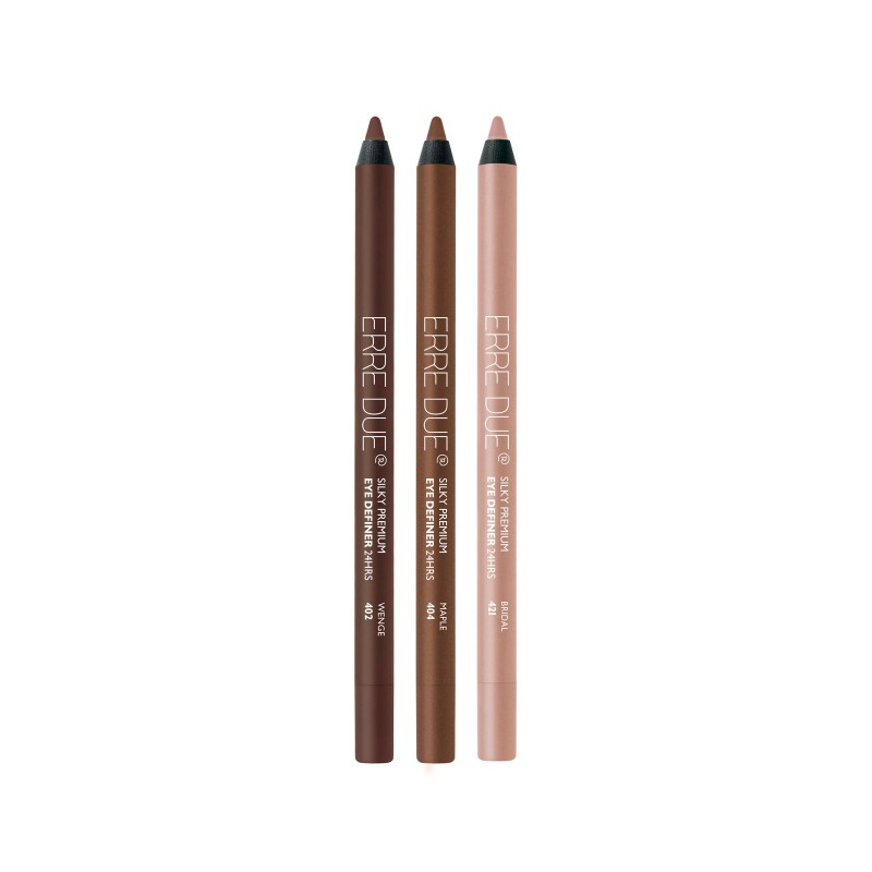 ERRE DUE SET EYE AM READY BROWN SILKY PREMIUM EYE N.421(BRIDAL)-N.404(MAPLE)-N.402(WEDGE)