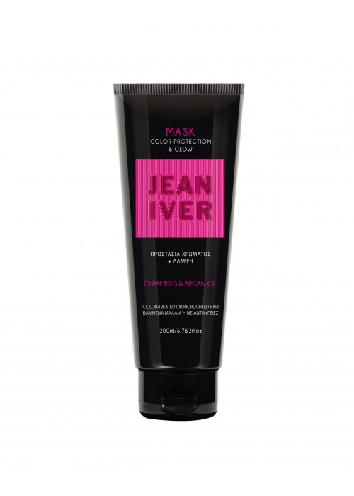 JEAN IVER MASK COLOR PROTECTION AND GLOW CERAMIDES AND ARGAN OIL 200ML