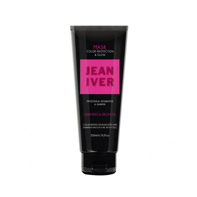 JEAN IVER MASK COLOR PROTECTION AND GLOW CERAMIDES AND ARGAN OIL 200ML