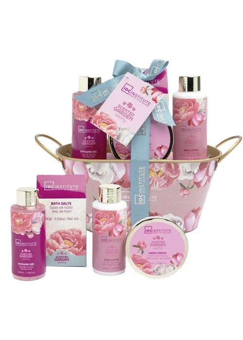 IDC SCENTED GARDEN TIN CASE ΣΕΤ 5τεμ